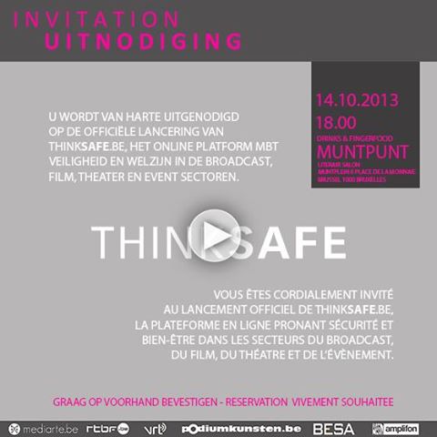Officiële lancering THINKSAFE.be